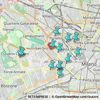 Mappa Via Eleuterio Pagliano, 20149 Milano MI, Italia (1.86143)