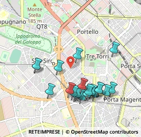 Mappa Via Eleuterio Pagliano, 20149 Milano MI, Italia (0.944)