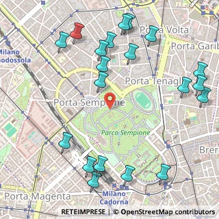 Mappa Viale Malta, 20121 Milano MI, Italia (0.676)