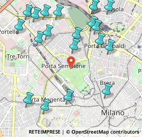 Mappa Viale Malta, 20121 Milano MI, Italia (1.292)