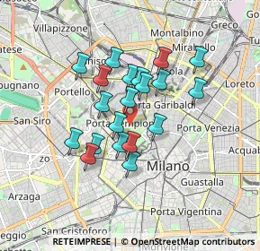 Mappa Viale Malta, 20121 Milano MI, Italia (1.349)