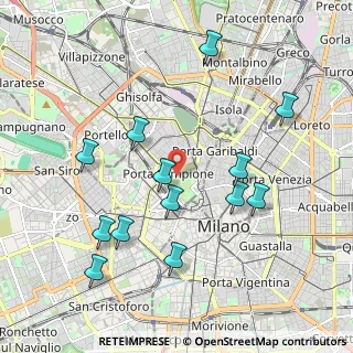 Mappa Viale Malta, 20121 Milano MI, Italia (2.06769)