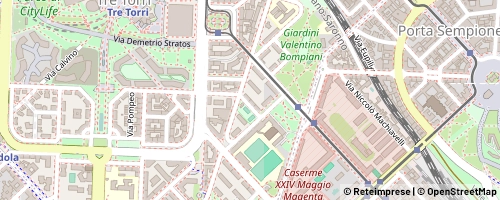 Mappa Mailand