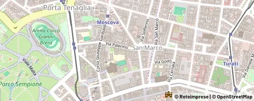 Mappa Milano
