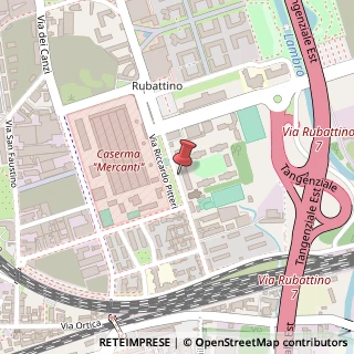 Mappa Via Riccardo Pitteri, 56/58/60, 20134 Milano, Milano (Lombardia)