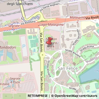 Mappa Via San Bovio, 3, 20054 Segrate, Milano (Lombardia)