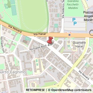 Mappa Via Novara, 143, 20153 Milano, Milano (Lombardia)