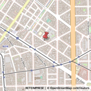 Mappa Via Antonio Stoppani,  9, 20129 Milano, Milano (Lombardia)