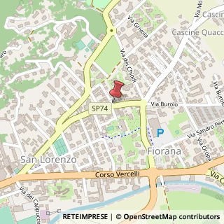 Mappa Via Cascinette, 35, 10015 Ivrea, Torino (Piemonte)