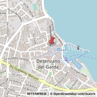 Mappa Piazza Giuseppe Malvezzi, 24, 25015 Desenzano del Garda, Brescia (Lombardia)