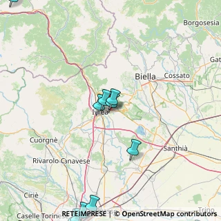 Mappa Strada per Viverone, 10015 Ivrea TO, Italia (35.1205)