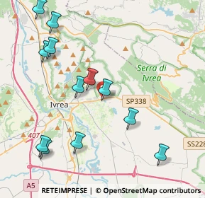 Mappa Burolo, 10015 Ivrea TO, Italia (4.6225)
