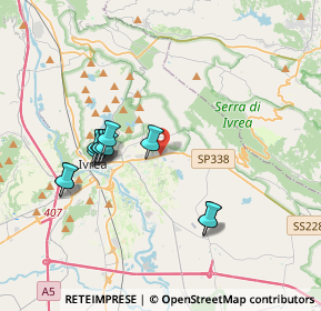 Mappa Burolo, 10015 Ivrea TO, Italia (3.52)