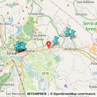 Mappa Strada per Viverone, 10010 Ivrea TO (2.33818)