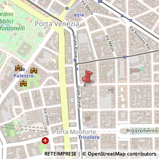 Mappa Via Felice Bellotti, 2a, 20129 Milano, Milano (Lombardia)