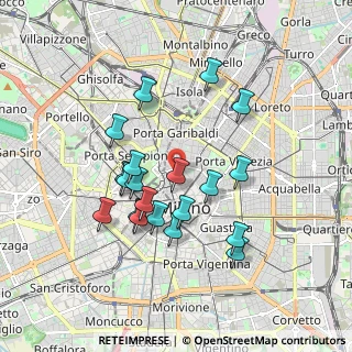 Mappa Istituto Clinico, 20121 Milano MI, Italia (1.6385)