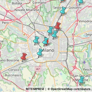 Mappa Istituto Clinico, 20121 Milano MI, Italia (5.02333)