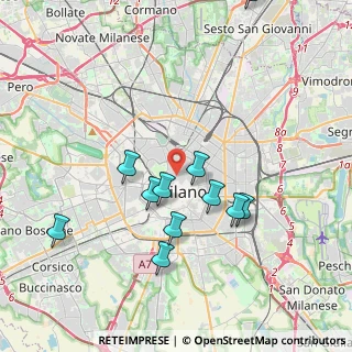 Mappa Istituto Clinico, 20121 Milano MI, Italia (3.80182)