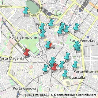 Mappa Istituto Clinico, 20121 Milano MI, Italia (1.008)