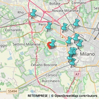 Mappa Via Remigio Paone, 20153 Milano MI, Italia (3.99167)