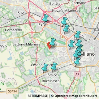 Mappa Via Remigio Paone, 20153 Milano MI, Italia (4.19077)