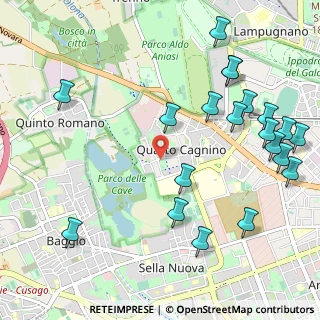 Mappa Via Remigio Paone, 20153 Milano MI, Italia (1.3155)