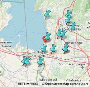 Mappa Via Albaron, 37017 Lazise VR, Italia (7.31786)