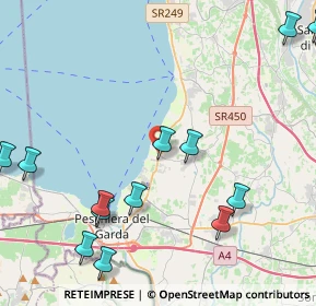 Mappa Via Albaron, 37017 Lazise VR, Italia (5.92533)