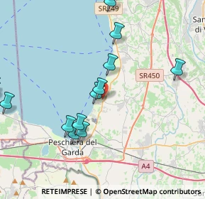 Mappa Via Albaron, 37017 Lazise VR, Italia (5.39)