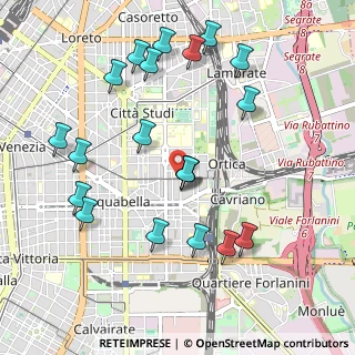 Mappa Via Amadeo Giovanni Antonio, 20133 Milano MI, Italia (1.0695)