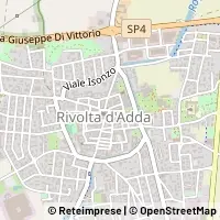 Kaart Rivolta d'Adda