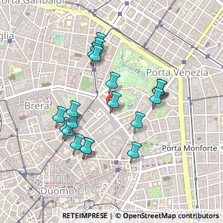 Mappa Via Senato, 20121 Milano MI, Italia (0.447)