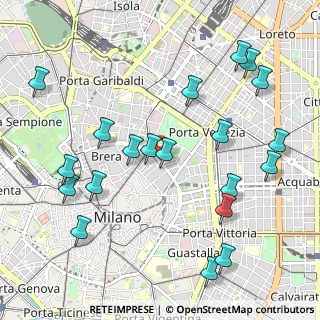 Mappa Via Senato, 20121 Milano MI, Italia (1.1985)
