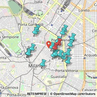 Mappa Via Senato, 20121 Milano MI, Italia (0.747)