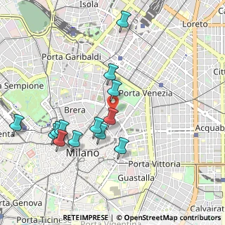 Mappa Via Senato, 20121 Milano MI, Italia (0.99462)