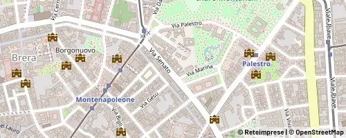 Mappa Milano