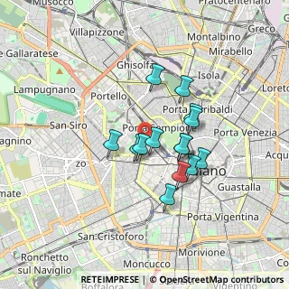 Mappa Via Torquato Tasso, 20123 Milano MI, Italia (1.295)