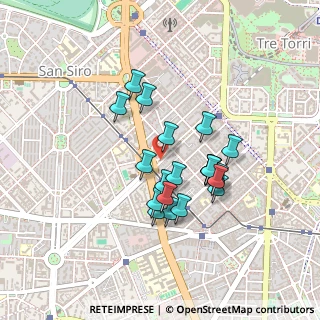 Mappa Via Lorenzo di Credi, 20149 Milano MI, Italia (0.358)