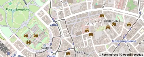 Mappa Mailand
