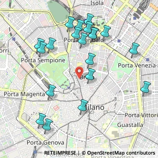 Mappa Via S. Carpoforo, 20121 Milano MI, Italia (1.16)