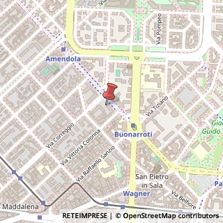 Mappa Via Monte Rosa, 13, 20145 Milano, Milano (Lombardia)