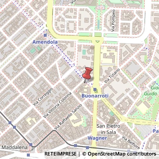 Mappa Via Monte Rosa, 3, 20145 Milano, Milano (Lombardia)