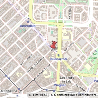Mappa Via Monte Rosa, 3, 20149 Milano, Milano (Lombardia)