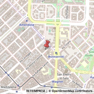 Mappa Via Vittoria Colonna, 4, 20149 Milano, Milano (Lombardia)