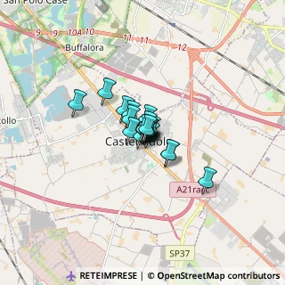 Mappa Piazza Martiri della Libertà, 25014 Castenedolo BS, Italia (0.6105)