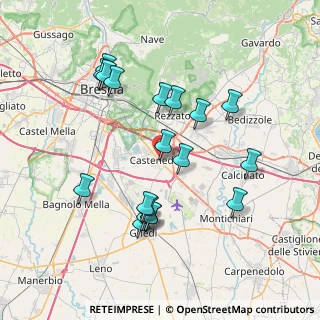 Mappa Piazza Martiri della Libertà, 25014 Castenedolo BS, Italia (7.36789)