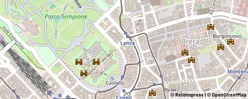 Mappa Milano