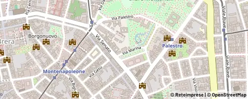 Mappa Milano