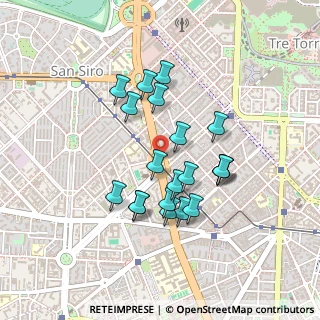 Mappa Piazzale Brescia, 20149 Milano MI, Italia (0.3805)
