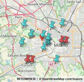 Mappa Piazzale Brescia, 20149 Milano MI, Italia (3.15222)